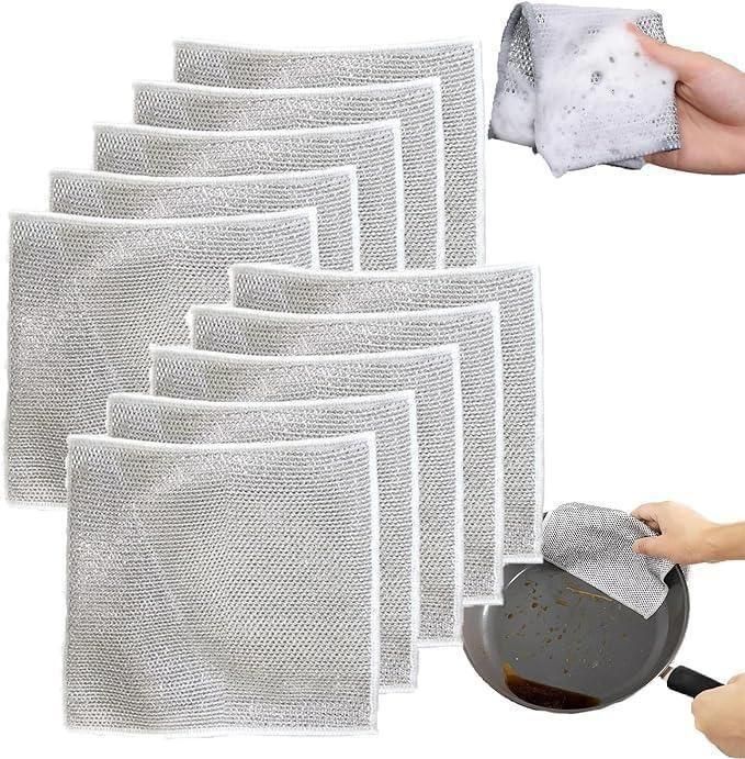 ProScrub Multipurpose Wire Cleaning Rags (Pack of 10)