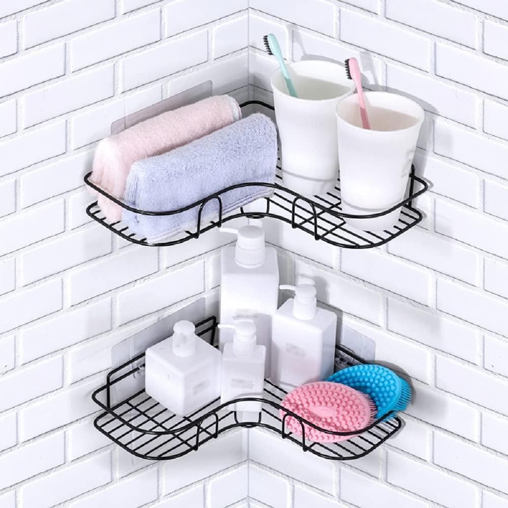 Metal Bathroom Corner Storage Rack
